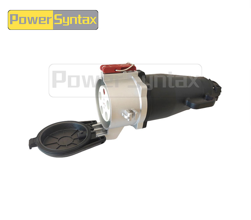 PowerSyntax 4P 400A IP67 415V Heavy Duty High Current Industrial Connector Part No.75016