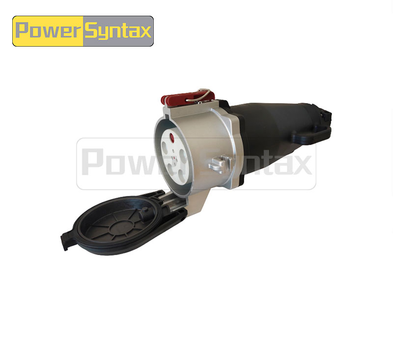 PowerSyntax 5P 250A IP67 415V Heavy Duty High Current Industrial Connector Part No.75101