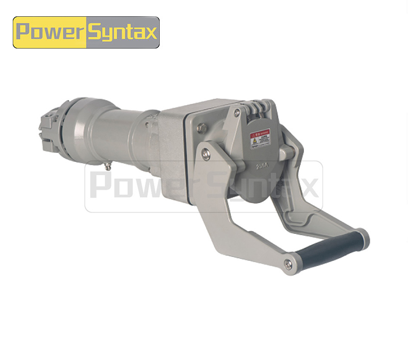 PowerSyntax Shore Power High Current Industrial Panel Mounted Female Connector 4P 250A 400V IP67 Part No. MB250A-L-AS