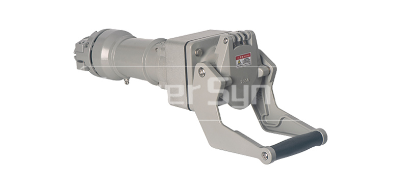 PowerSyntax Shore Power High Current Industrial Panel Mounted Female Connector 4P 250A 400V IP67 Part No. MB250A-L-AS
