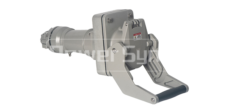 PowerSyntax Shore Power High Current Industrial Panel Mounted Male Connector 4P 350A 400V IP67 Part No. MB350A-L-BP