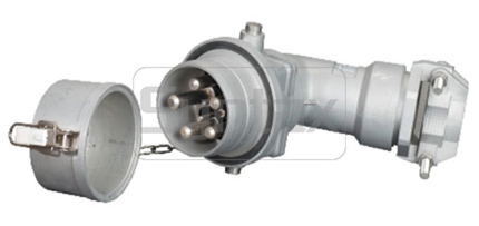 Does a CVT Series High Current Plugs & Sockets connector need a screw thread to stay locked?